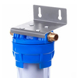 Фильтр магистральный Гейзер 1П 1/2 прозрачный с металлической скобой - Фильтры для воды - Магистральные фильтры - Магазин электроприборов Точка Фокуса